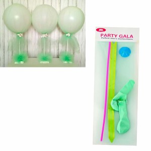 Парти декорация  - балони с тюл 54376