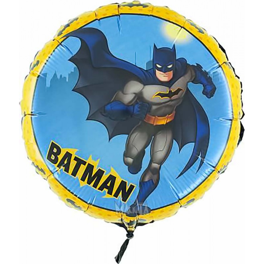 Фолиев кръгъл балон - Батман