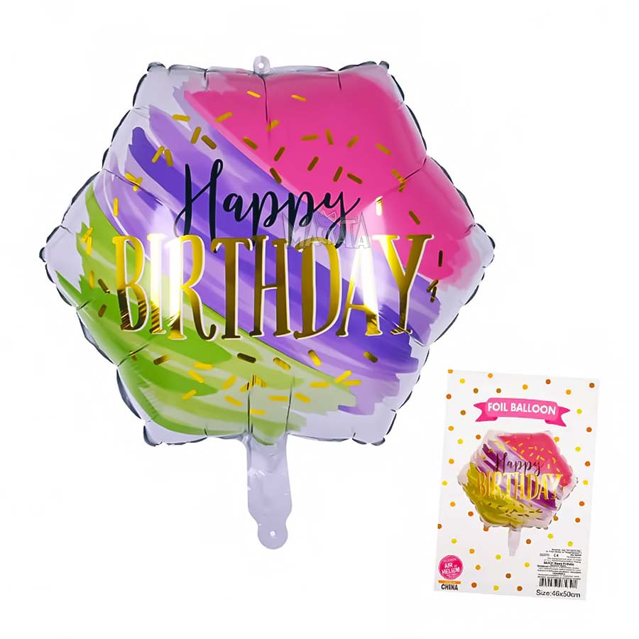 Фолиев балон - Happy Birthday 55276 Фолиев балон - Happy Birthday 55276