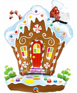Фолиев балон - Коледна къщичка