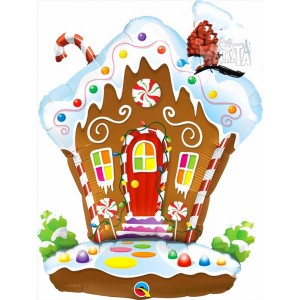 Фолиев балон - Коледна къщичка