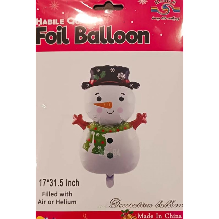 Фолиев балон - Снежен човек