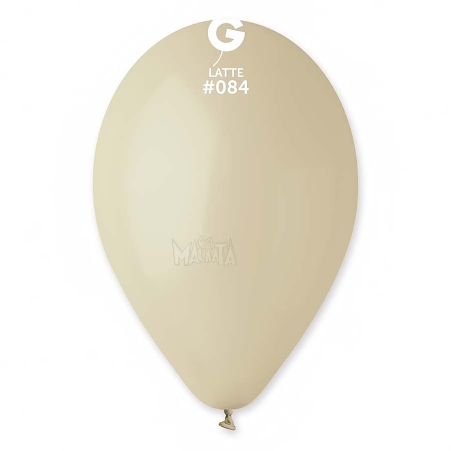 Пастелни балони в цвят Latte G110 - 5бр