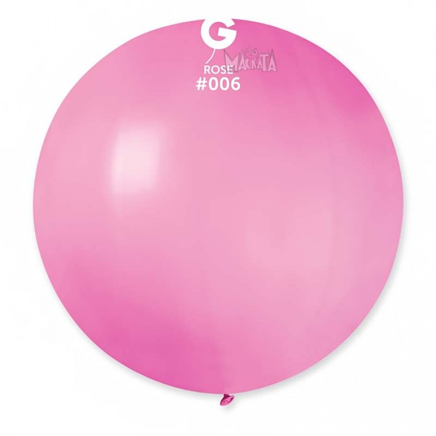 Пастелни балони гигант в розов цвят G220