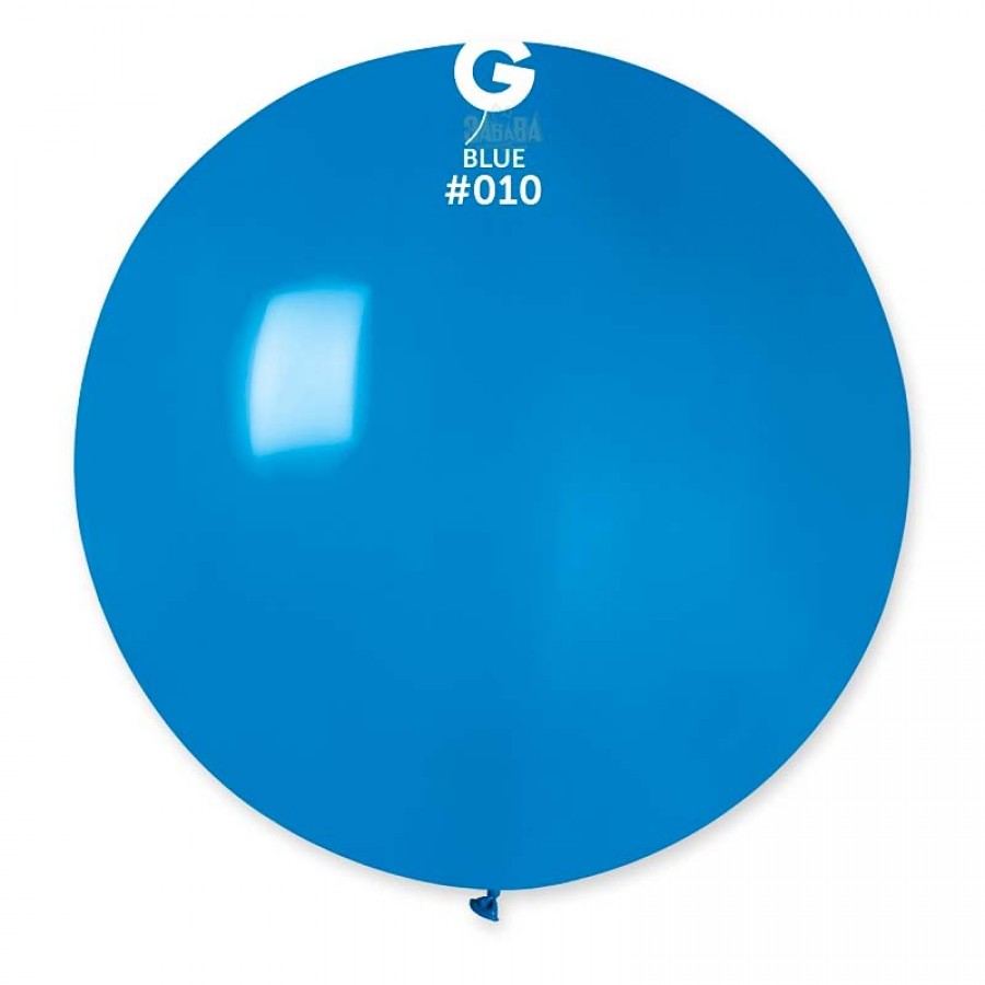 Пастелни балони гигант в син цвятG220