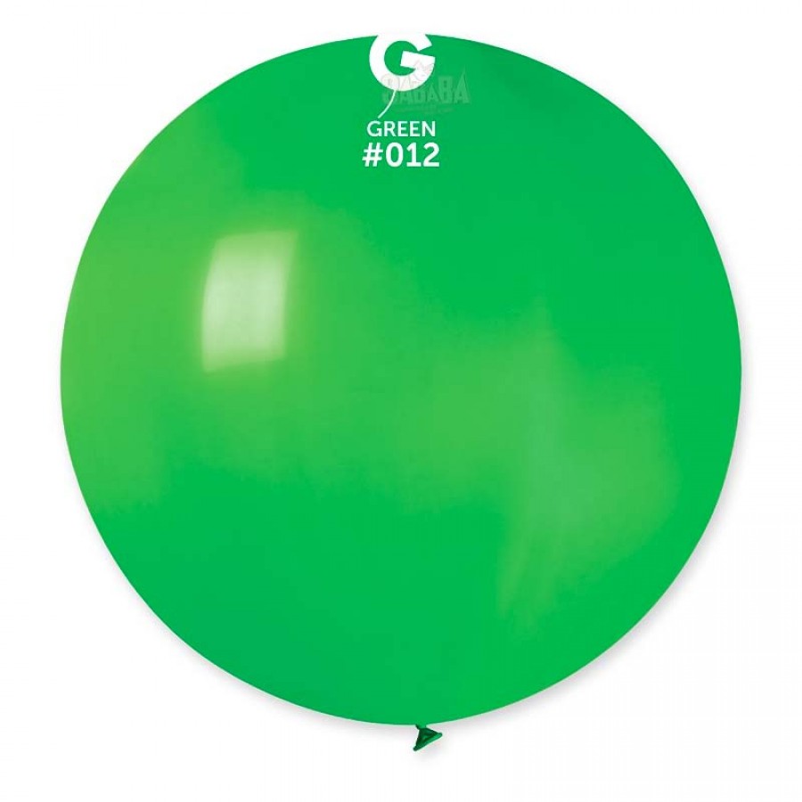 Пастелни балони гигант в зелен цвят G220
