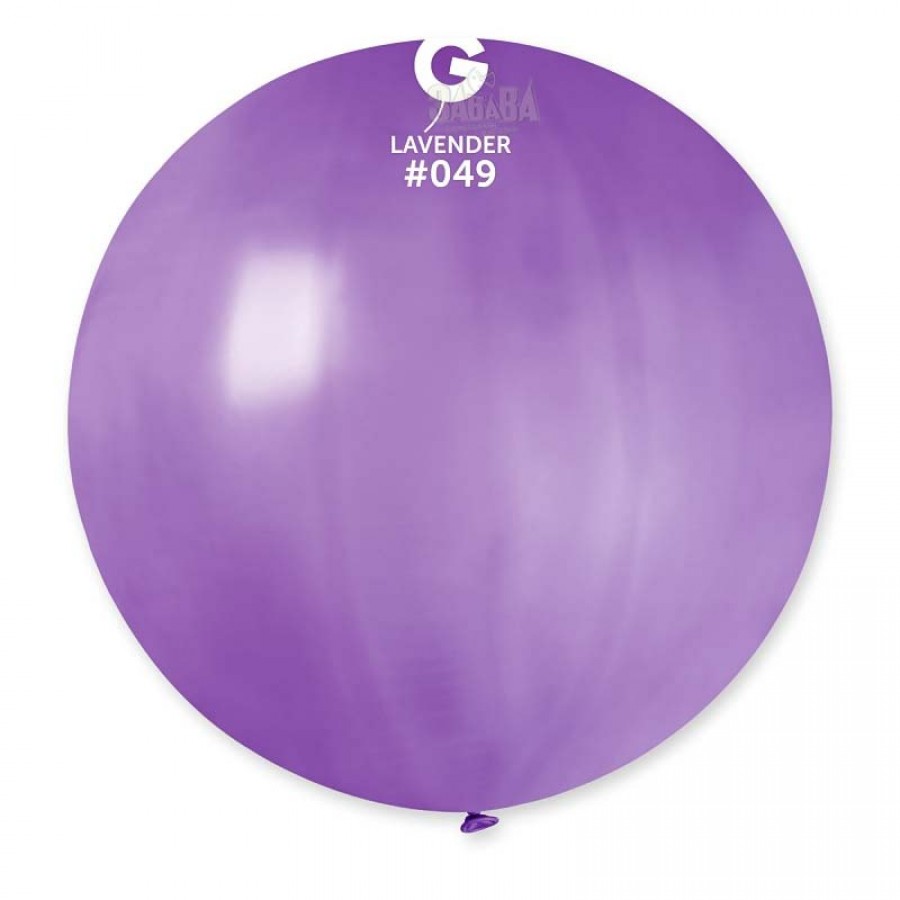 Пастелни балони гигант в лилав цвят G220