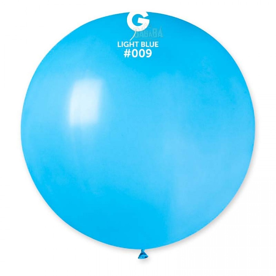 Пастелни балони гигант в светлосин цвят G220