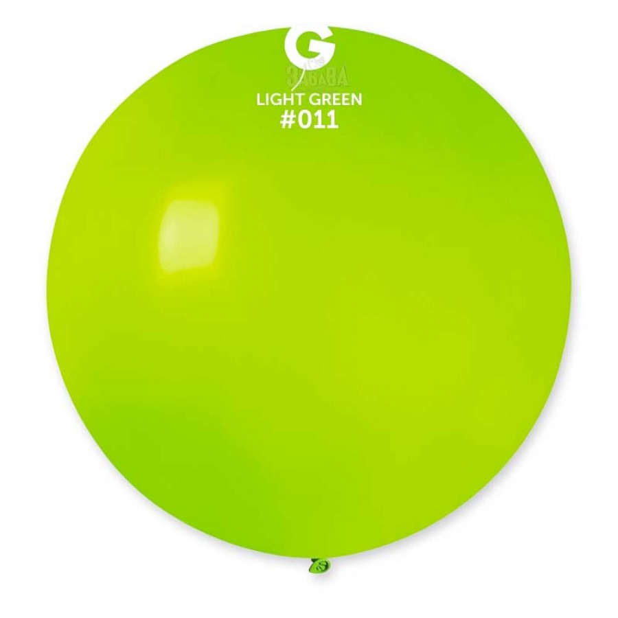 Пастелни балони гигант в светлозелен цвят G220