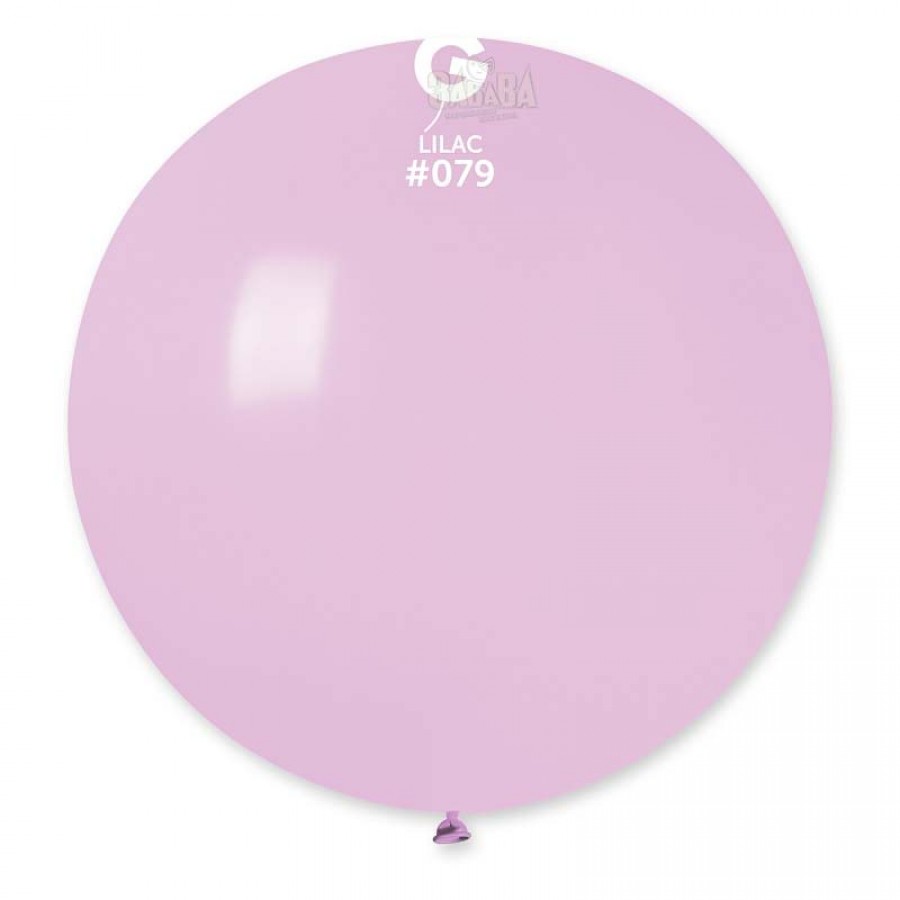 Пастелни балони гигант в цвят люляк G220