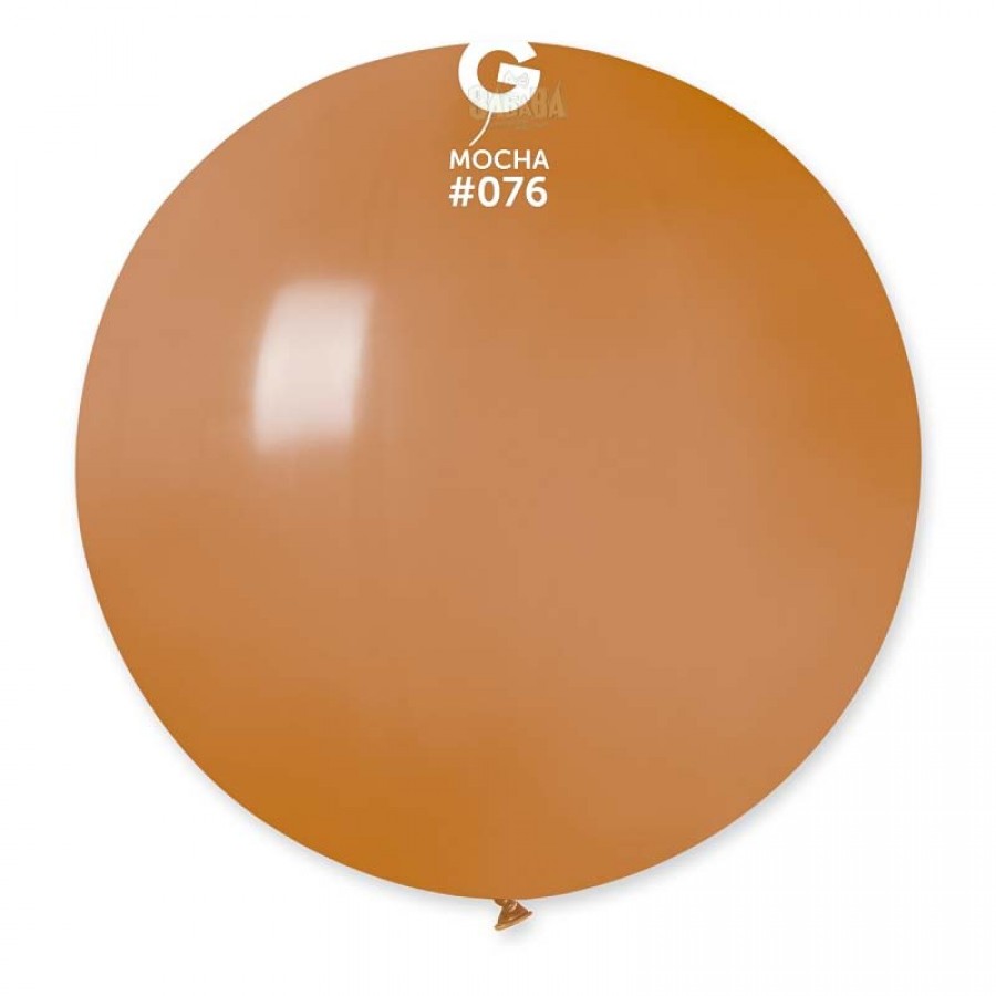 Пастелни балони гигант в цвят мока G220