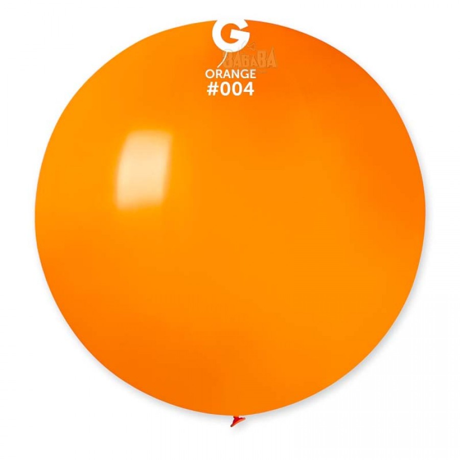 Пастелни балони гигант в оранжев цвятG220