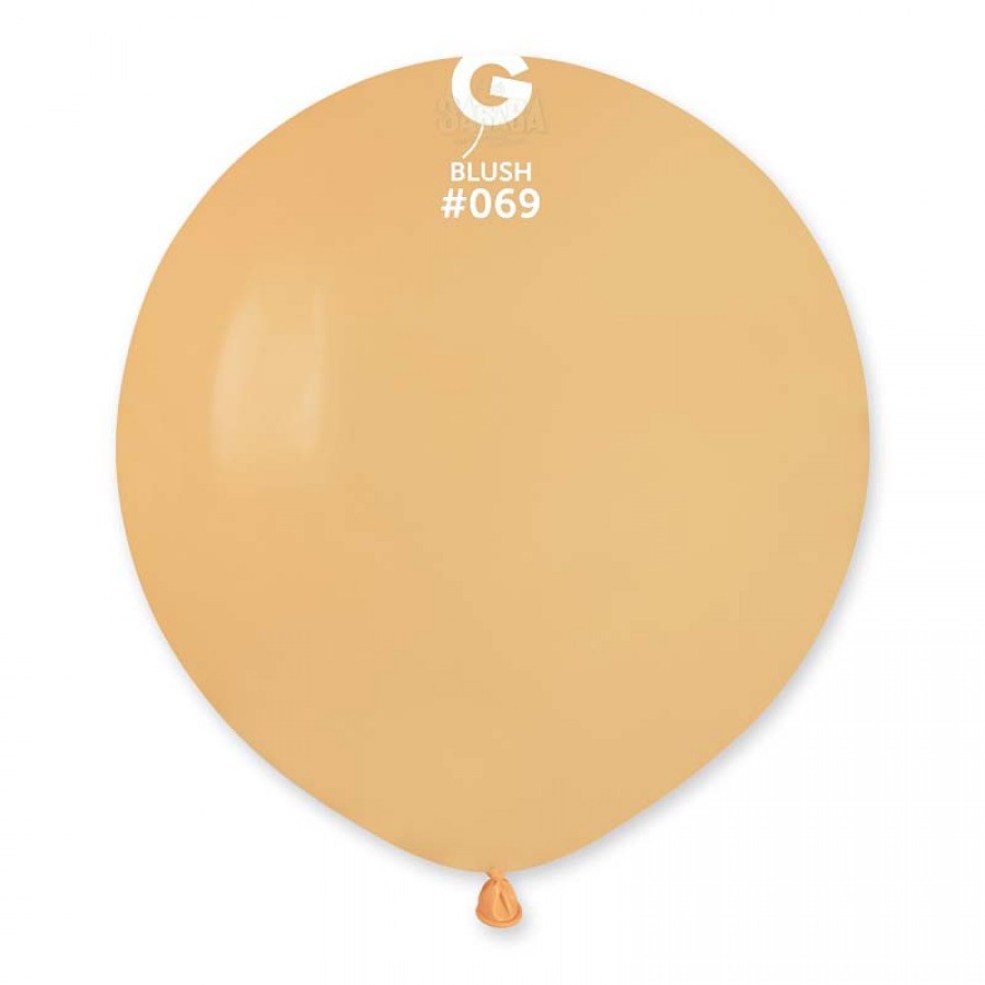 Пастелни балони гигант в бежов цвят G150 - 5бр