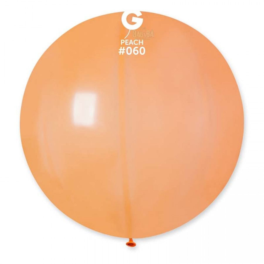 Пастелни балони гигант в цвят праскова G220