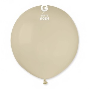 Пастелни балони гигант в цвят Latte G150 - 5бр