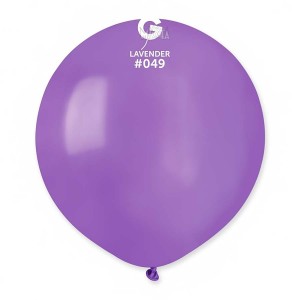 Пастелни балони гигант в лилав цвят G150 - 5бр