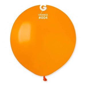 Пастелни балони гигант в оранжев цвят G150 - 5бр