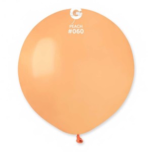 Пастелни балони гигант в цвят праскова G150 - 5бр