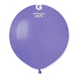 Пастелни балони гигант в цвят перуника G150 - 5бр