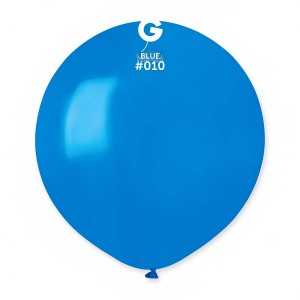 Пастелни балони гигант в син цвят G150 - 5бр
