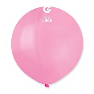 Пастелни балони гигант в розов цвят G150 - 5бр