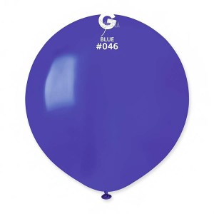 Пастелни балони гигант в тъмносин цвят G150 - 5бр