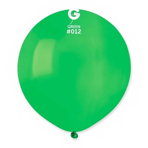 Пастелни балони гигант в зелен цвят G150 - 5бр