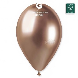 Балони Shine rosegold GB 120 - 10бр