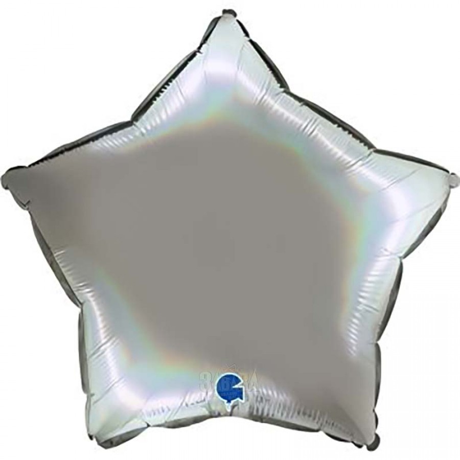 Фолиев балон звезда - Platinum Pure