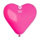 Пакет балони сърца микс цветове 25см 100бр