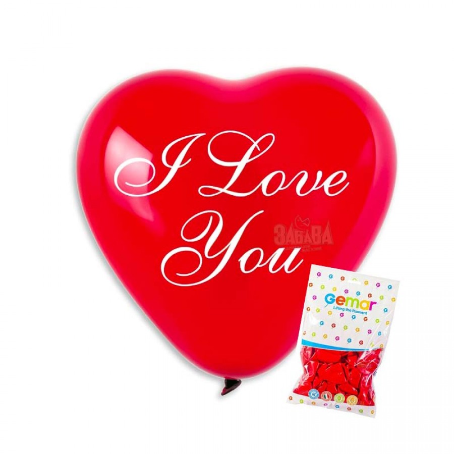 Пакет балони сърца за Свети Валентин 100бр #133