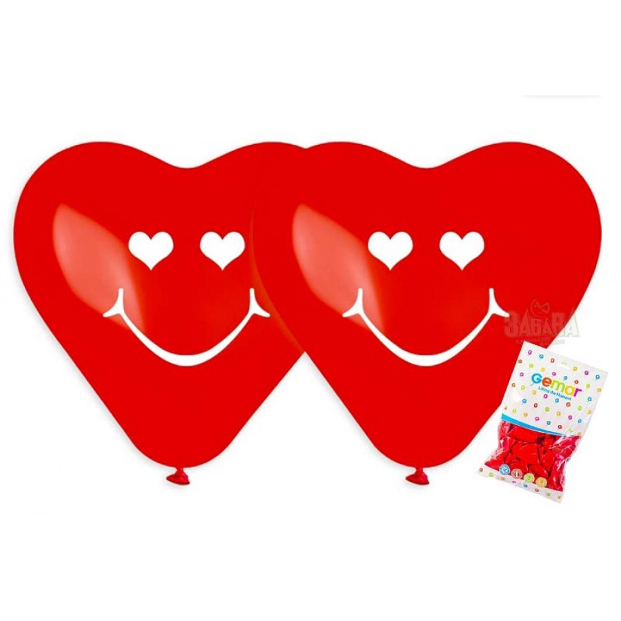Пакет балони сърца за Свети Валентин 100бр #194