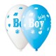 Балони с щампа - Baby boy 5бр 935