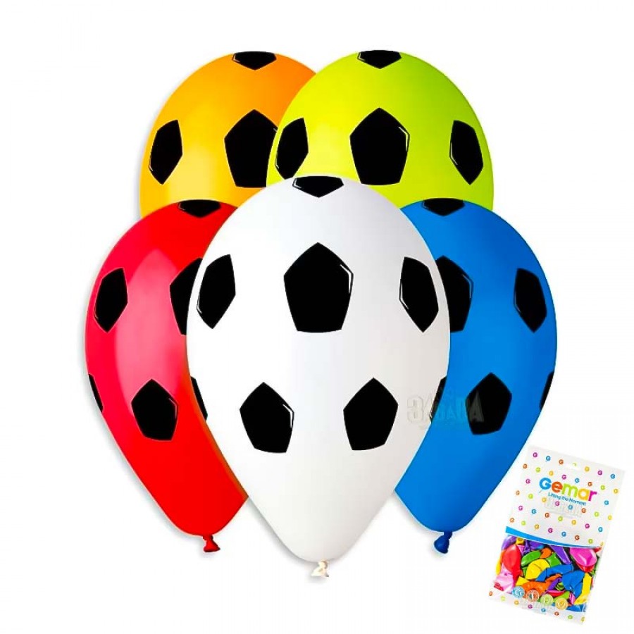Пакет балони с щампа - Футбол #170 100бр