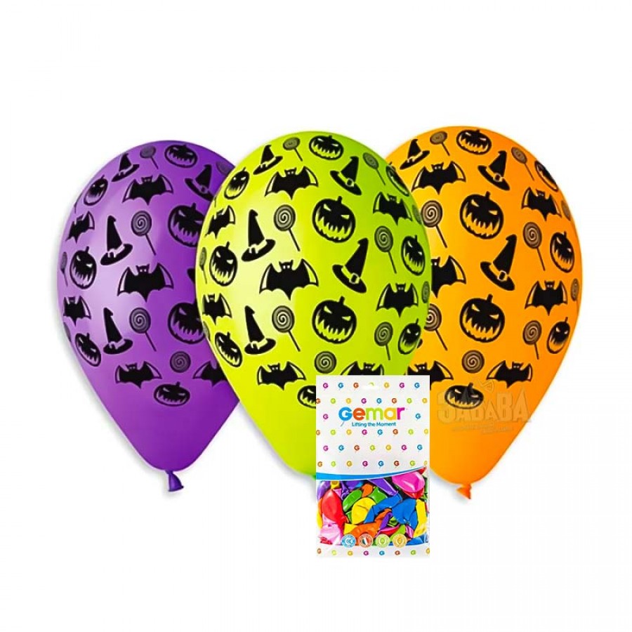 Пакет балони за Хелоуин #217 100бр