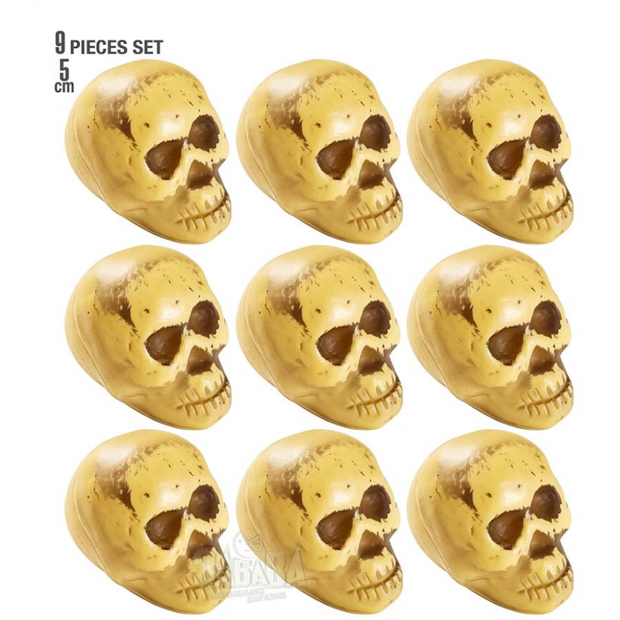 Украса за Хелоуин - Комплект черепи 8705T