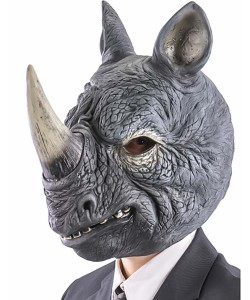 Карнавална маска за носорог 01497