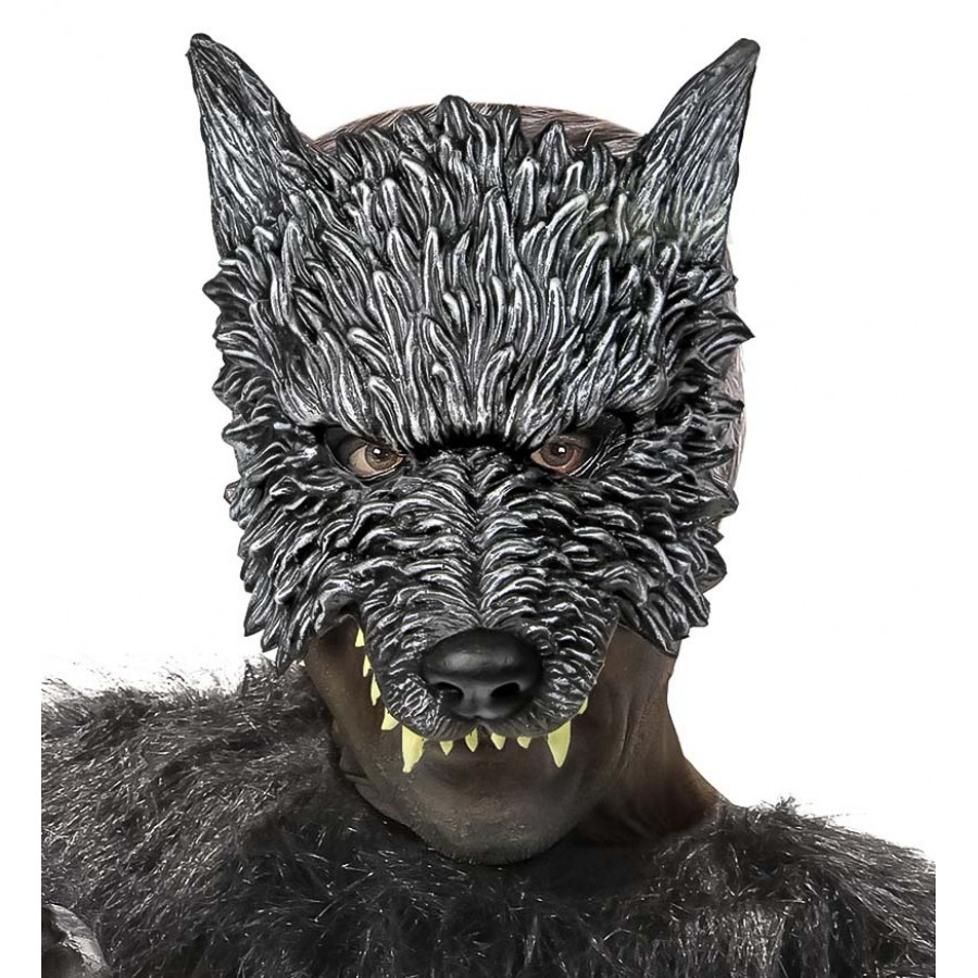 Карнавална маска на вълк 01162