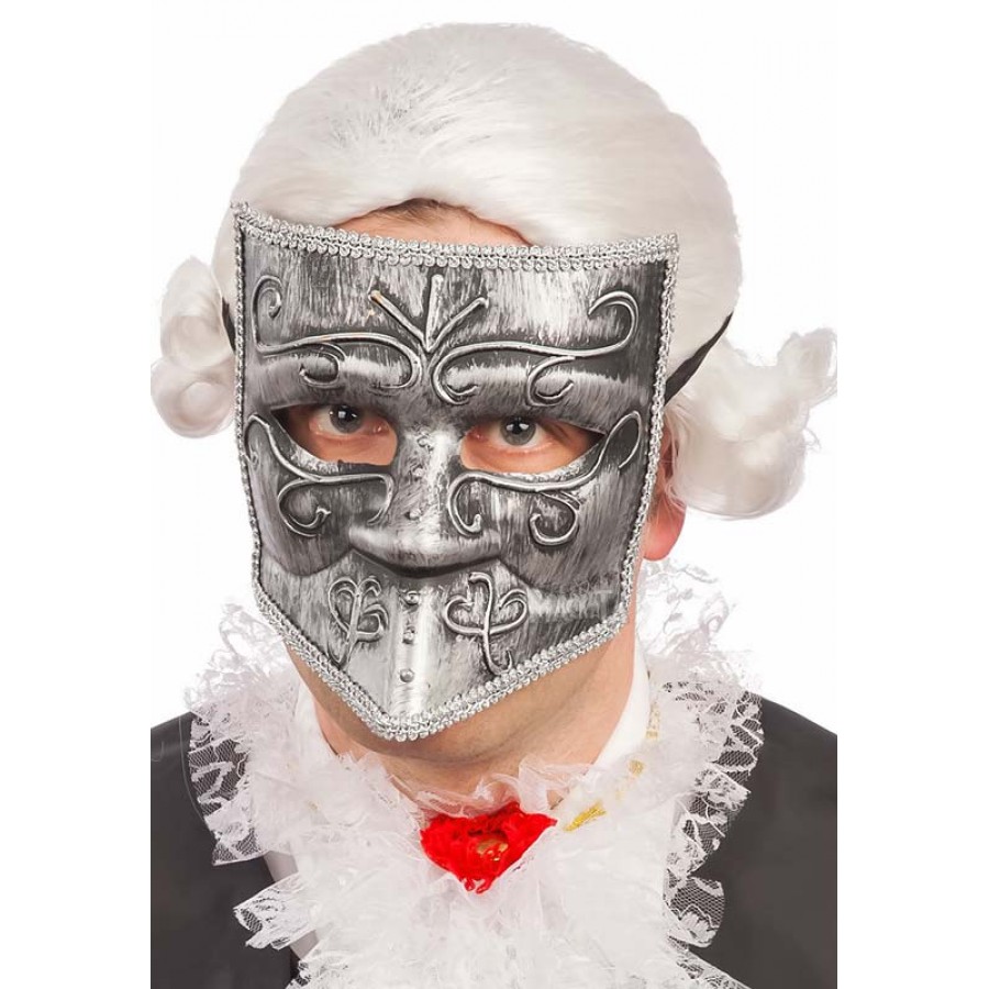 Класическа венецианска маска за благородник 00740