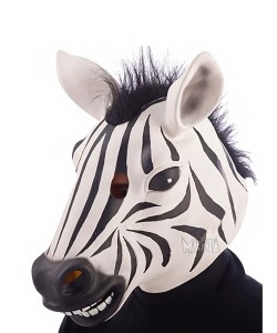 Карнавална маска за зебра 01400