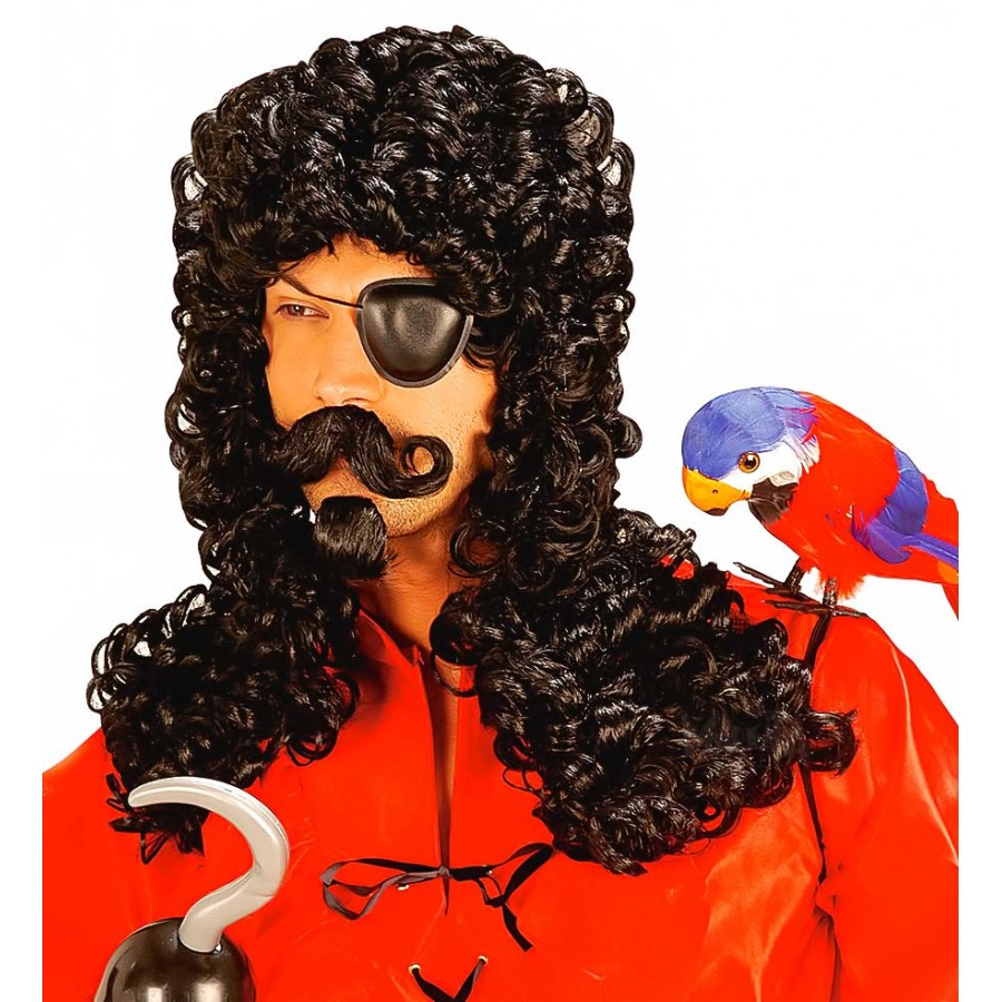 Карнавална перука на пиратски капитан 6200H