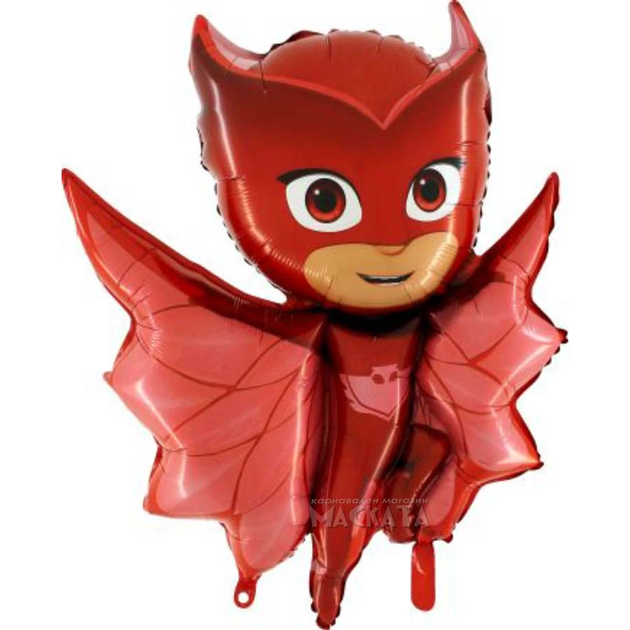 парти комплект pj masks геко с костюм и балони