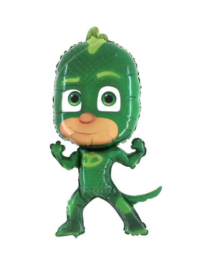 парти комплект pj masks геко с костюм и балони