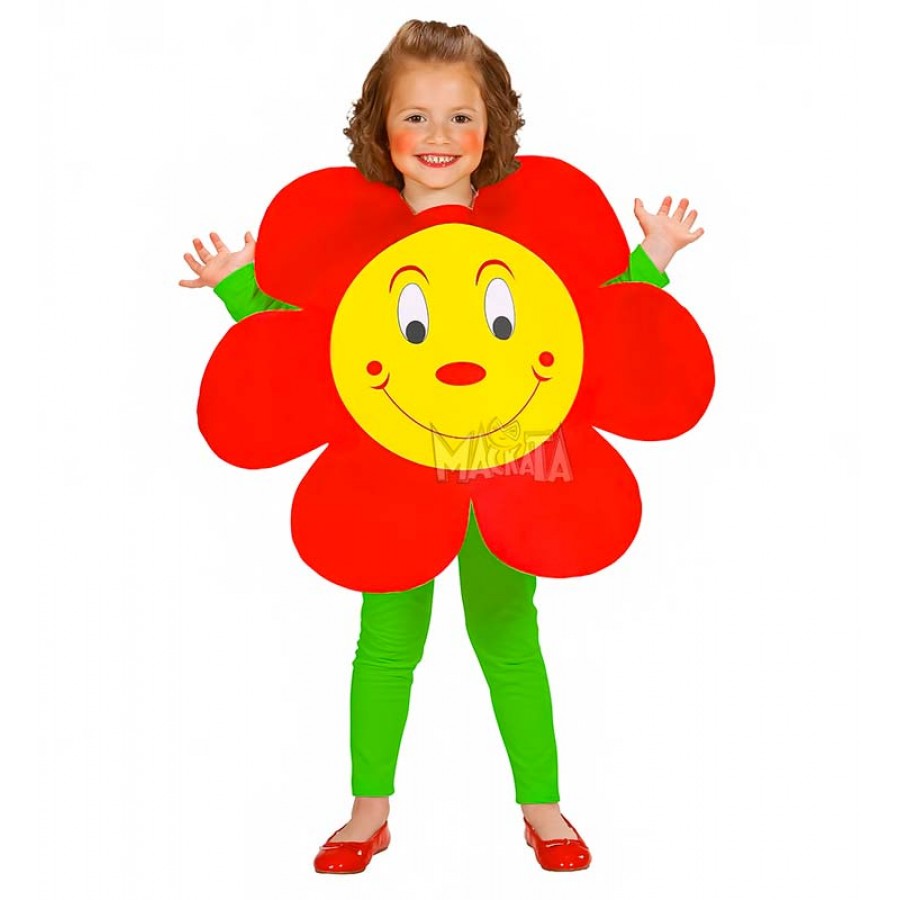 Детски карнавален костюм - Цвете 1266F