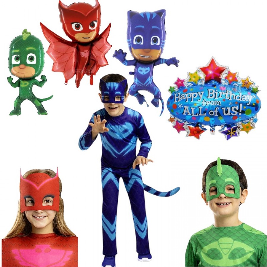парти комплект pj masks кетбой