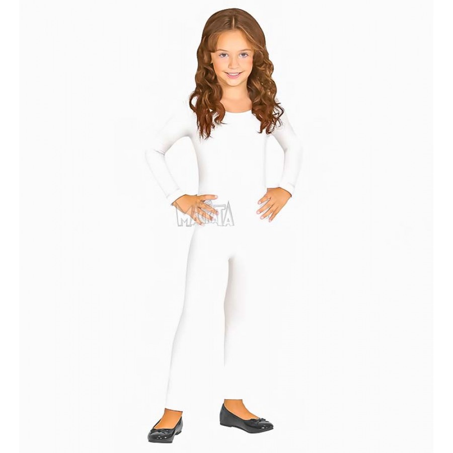 Детски карнавален костюм - бяло трико 04551