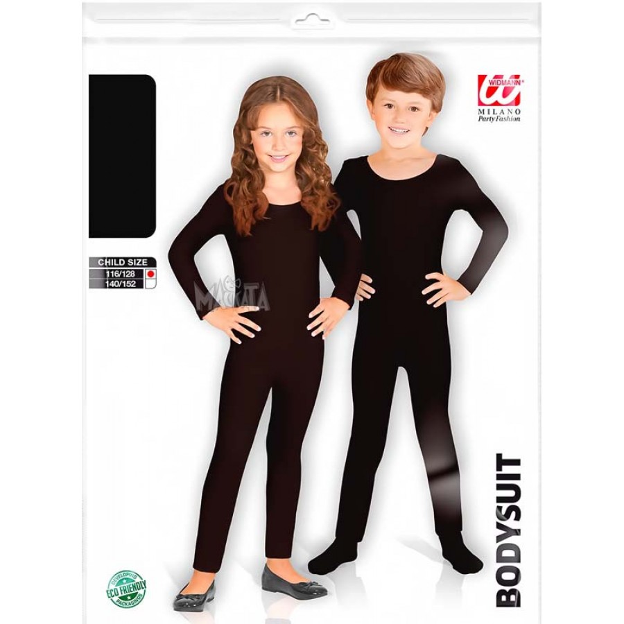 Детски карнавален костюм - черно трико 04552