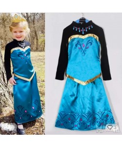 Карнавален детски костюм за принцеса Анна