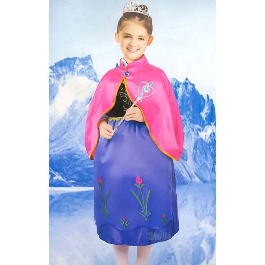 Карнавален детски костюм на принцеса Анна