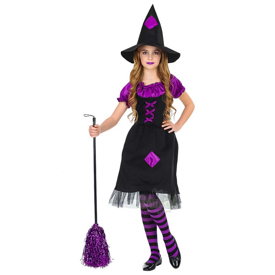 Карнавален детски костюм за Хелоуин - Вещица 08190